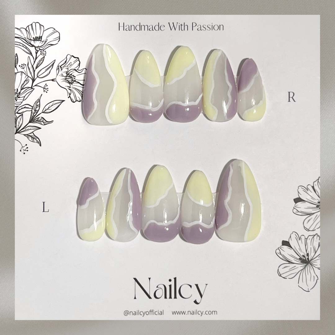 Uñas Press-On Wave Vibes Foto de Producto