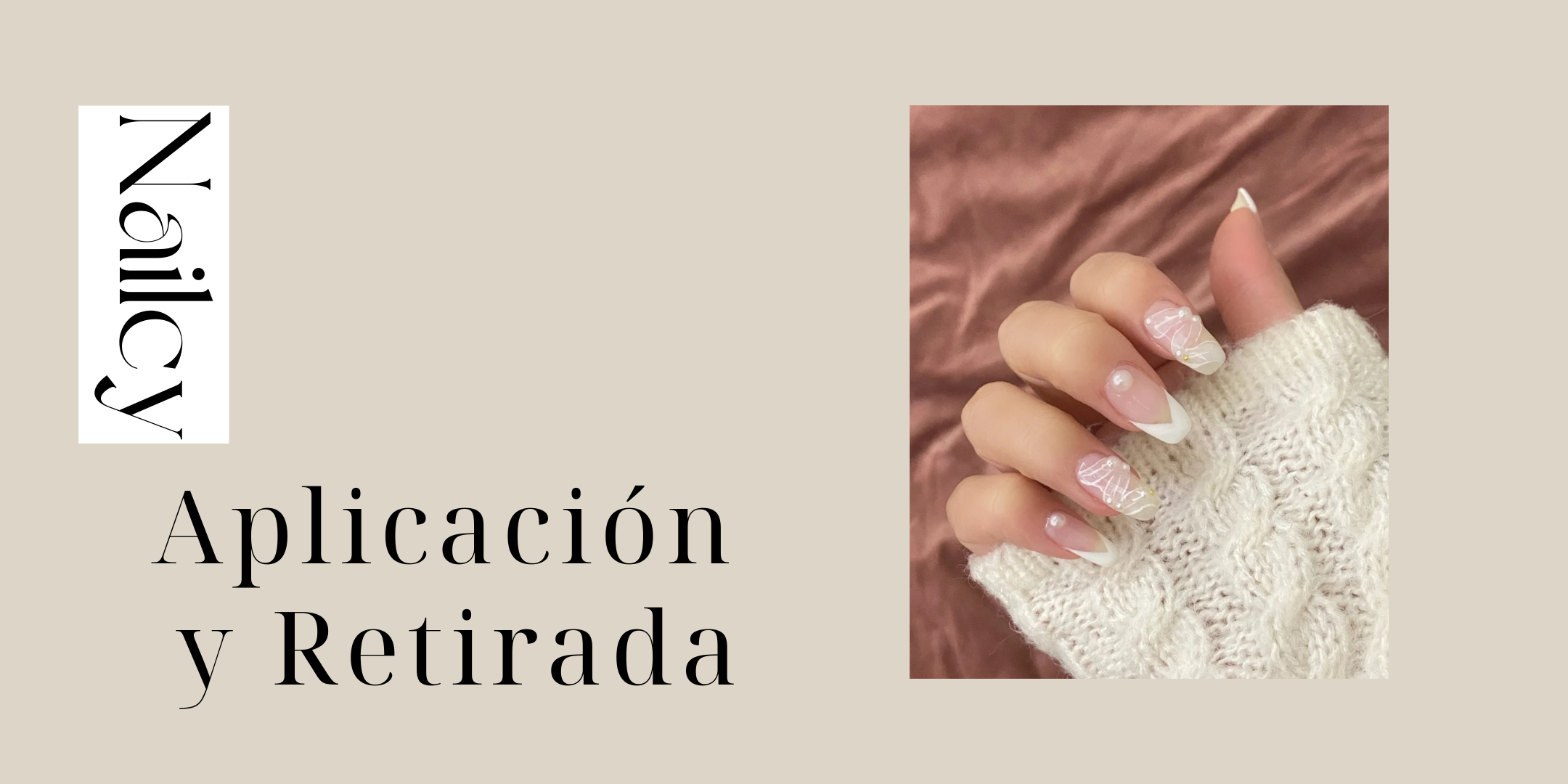 Cargar vídeo: Método de aplicación y retirada de las uñas press-on, manicura sencilla