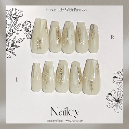 Uñas Press-On Natural Art Foto de Producto